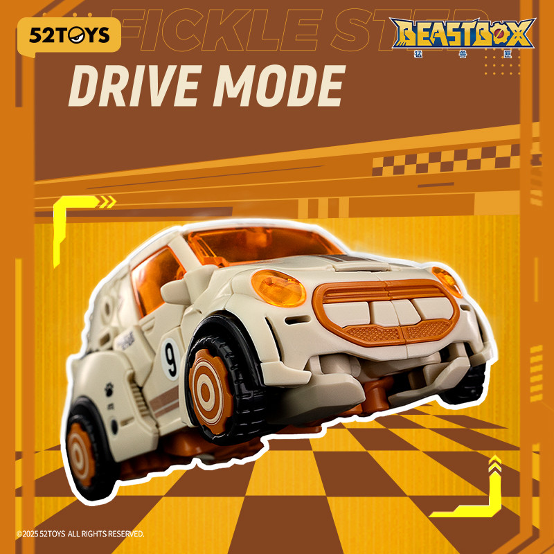 52TOYS BeastDrive BD-16 FICKLE STEP Model KitDeformation Robot, Converting Toys, Action Figure,