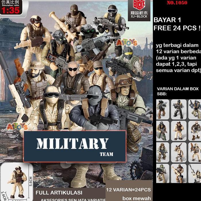 Ready Mainan Tentara Plastik Mainan Tentara Mainan Tentara Merangkak Mainan Tentara Bbox Mainan