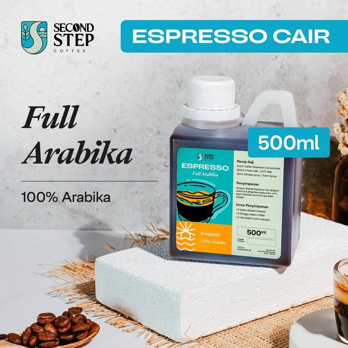 

oW.galiban - Espresso Cair Arabica 500ml Kopi Konsentrat Murni Full Arabika
