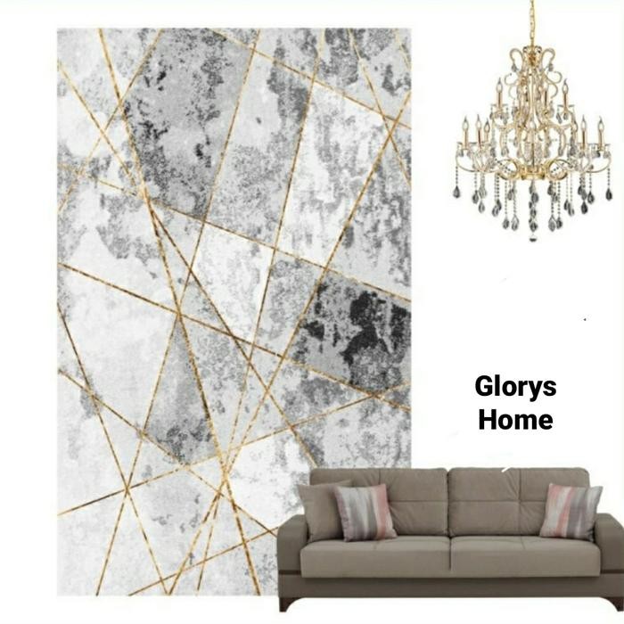 Karpet Lantai Ruang Tamu Anti Slip, Karpet Ruang Keluarga, Karpet Dekorasi Import