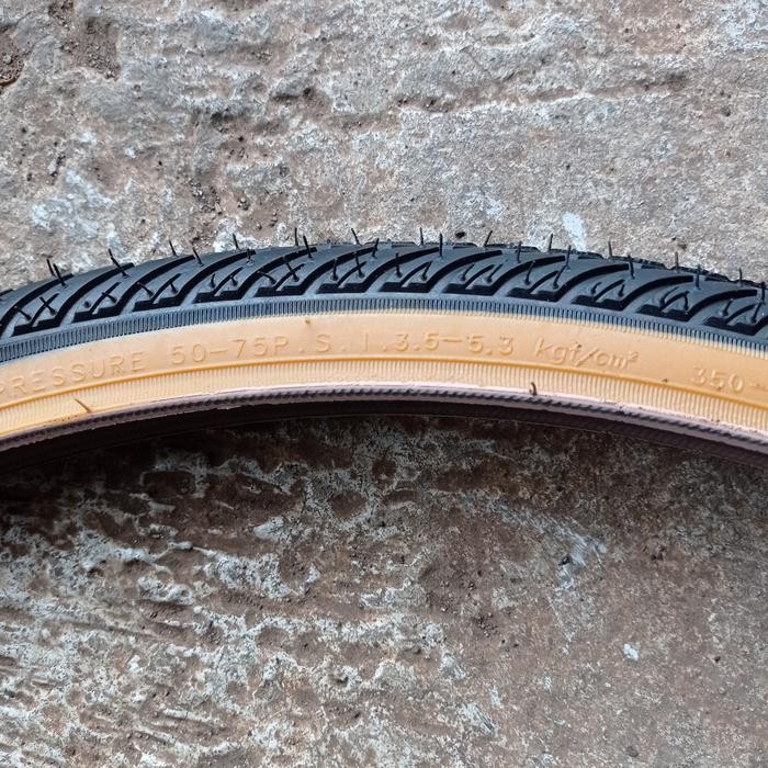Ban Luar 700C 700 X 38/38C 700X38 700X38C Kenda Gum Tan Wall Tanwall