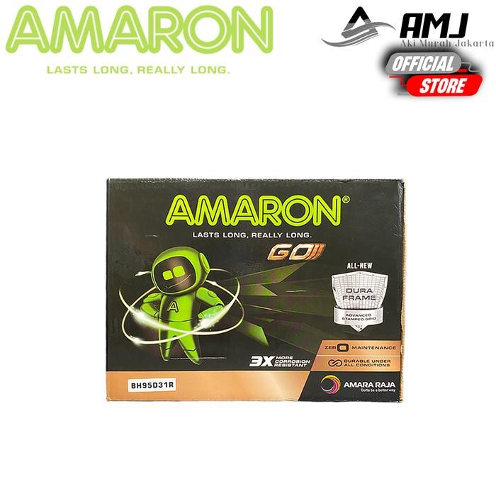 AMARON GO AKI KERING MOBIL N70Z / 95D31R - 75AH