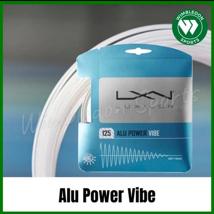 senar Tenis Luxilon Alu PoWeR VIBE 125 LXN 100% Belgium Made