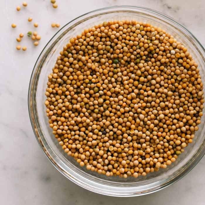 

DISKON Yellow Mustard Seeds 250gram / mustard seeds / biji sawi kuning READY STOCK