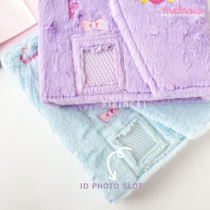 

(A5 Size) Memoire Binder Photocard Album Pc Fluffy Bulu
