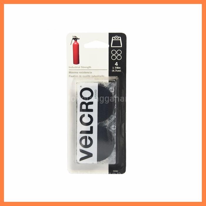 

VELCRO COINS INDUSTRIAL STRENGTH TAPE 4.7 CM 4 SET - HITAM