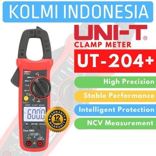 Uni-T Digital Clamp Meter Tang Ampere Ut204+