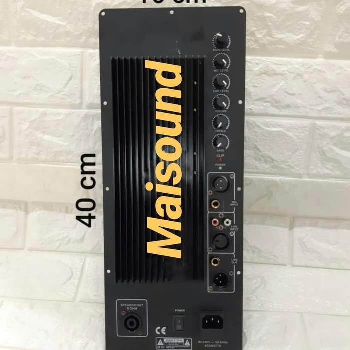 POWER KIT MESIN SPEAKER AKTIF BUAT 12 15 INCH 450 - 1000 WATT 16 x 40