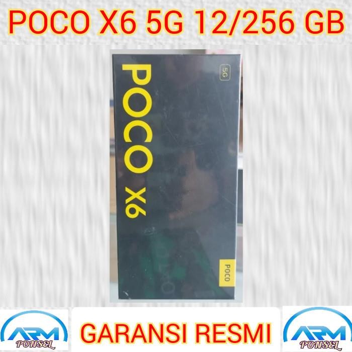 Poco X6 5G 12/256 RAM 12GB ROM 256GB GARANSI RESMI NEW