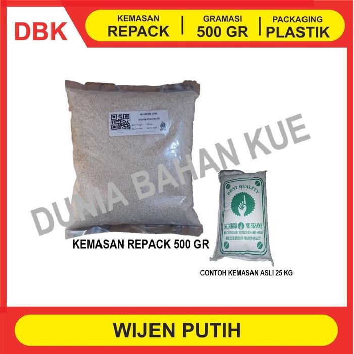 

Pilihan- Wijen Putih Repack 500 Gr / White Sesame Seeds