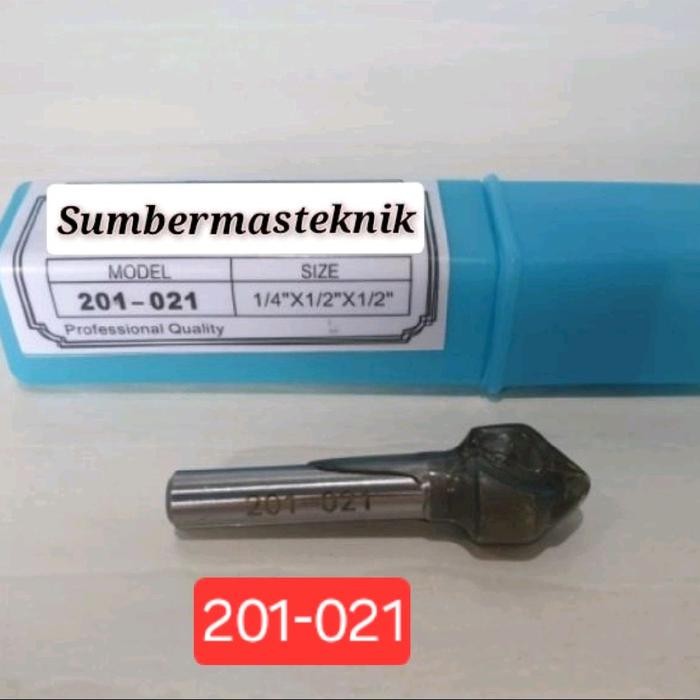 Deli Tools - Mata Profil Acp Mata Router V Groove 12Mm 1/4" X 1/2" 201-021 Mata Acp