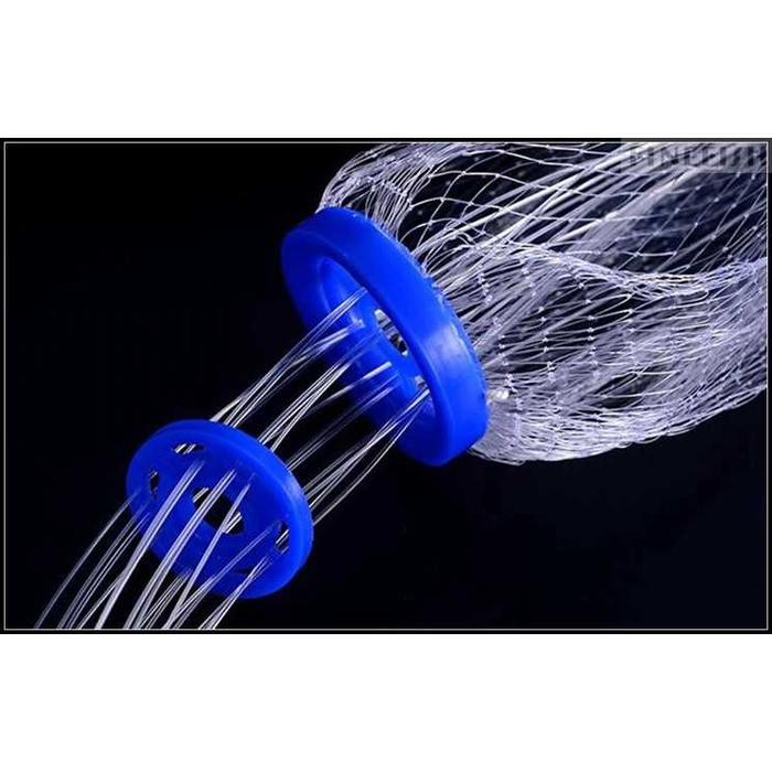 JARING JALA IKAN UDANG PANCING PENANGKAP IKAN LEMPAR BAHAN NILON ORI