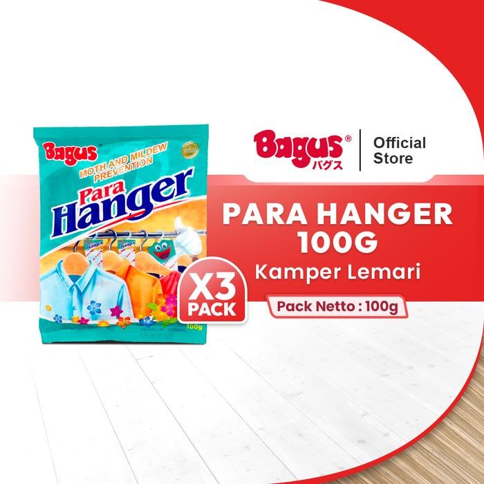 

[TRIPLE PACK] KAMPER BAGUS PARA HANGER 100 G