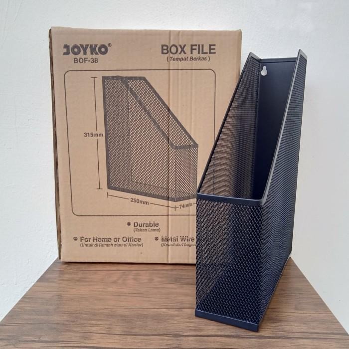 

JOYKO BOX FILE FOLIO / MAGAZINE FILE MERK JOYKO STAINLESS JARING BOF-38 KANTOR DESK