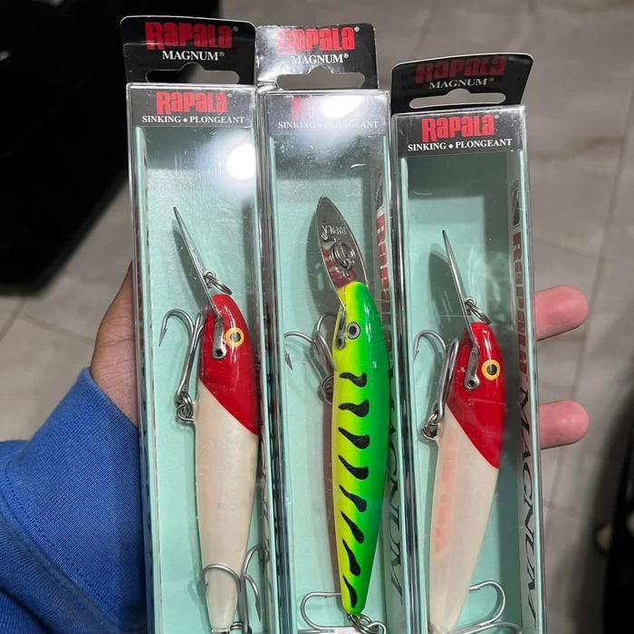 rapala 11 cm magnum murah red head
