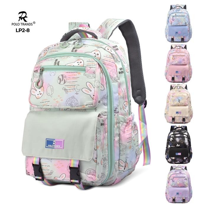 Fosil - Trands Tas Ransel Sekolah Anak Colorful Lp28 Tas Kulkas Tas Sekolah Motif Pakaian
