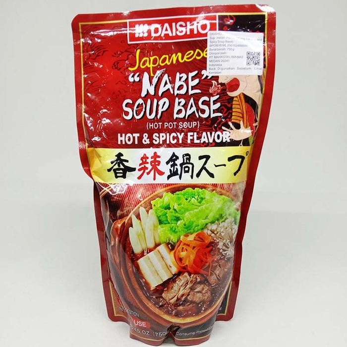 

DISKON DAISHO NABE SOUP HOT & SPICY 750 ML READY STOCK