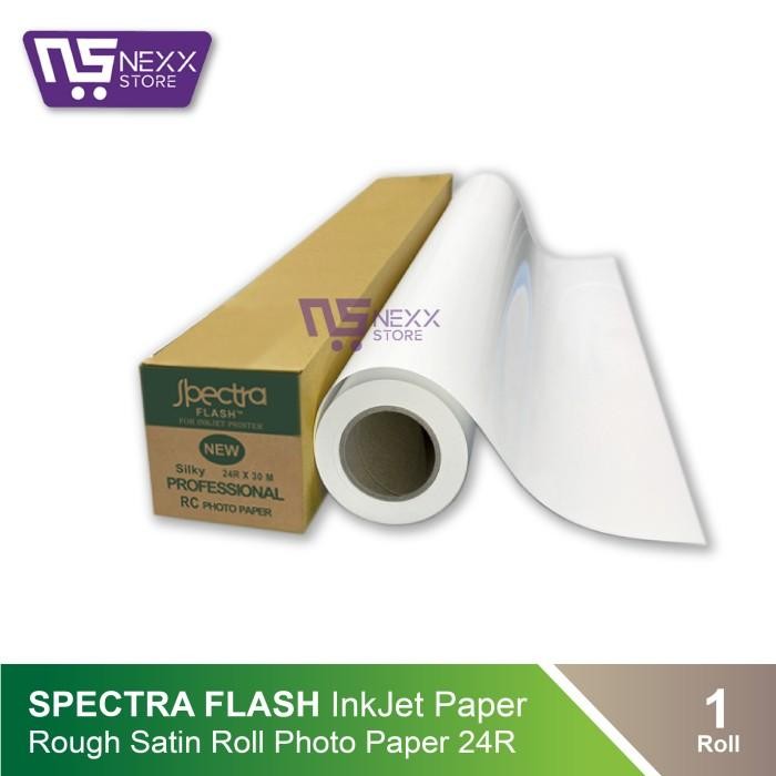 

SPECTRA Inkjet Paper ROLL - 24 inch ( ROUGH SATIN )