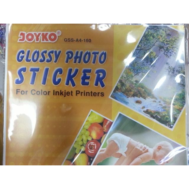 

Kertas foto A4 160 gr for inkjet printers joyko