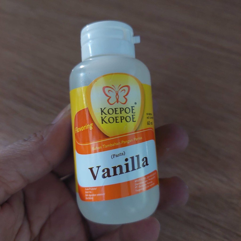 

Pasta Vanilla Koepoe Koepoe (Kupu-Kupu) Kemasan Botol 60 ML