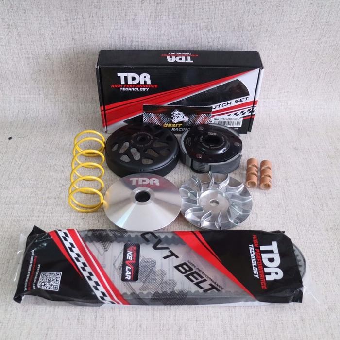 Unik Paket Upgrade Cvt Pcx 150-Adv 150 Tdr Vanbelt-Roller-Per Cvt-Pulley Terlariss 