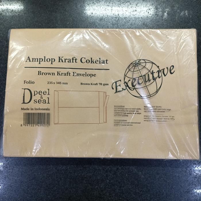 

AMPLOP COKLAT FOLIO SEAL PEREKAT KODE 788