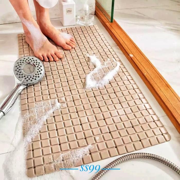 

KAPETTO Shower Bathroom Mat Keset Kamar Mandi PVC Anti Slip Suction