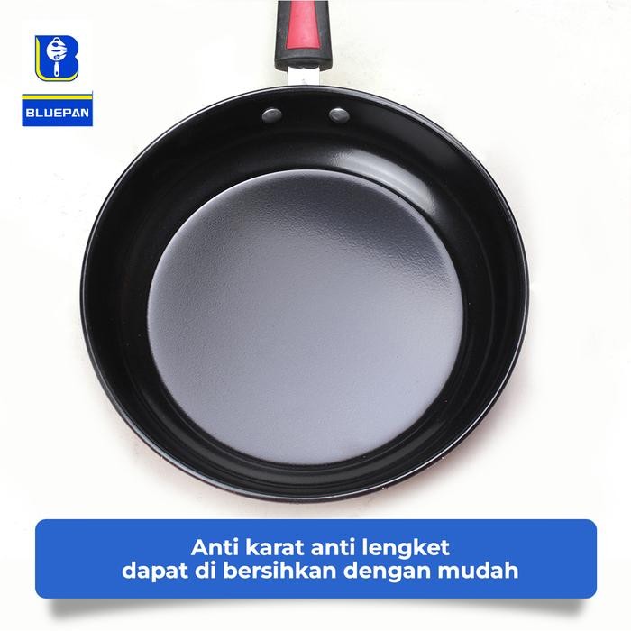 Bluepan Termurah Panci Penggoreng Warna Panci Teflon Frypan Enamel Teflon Serbaguna Wajan