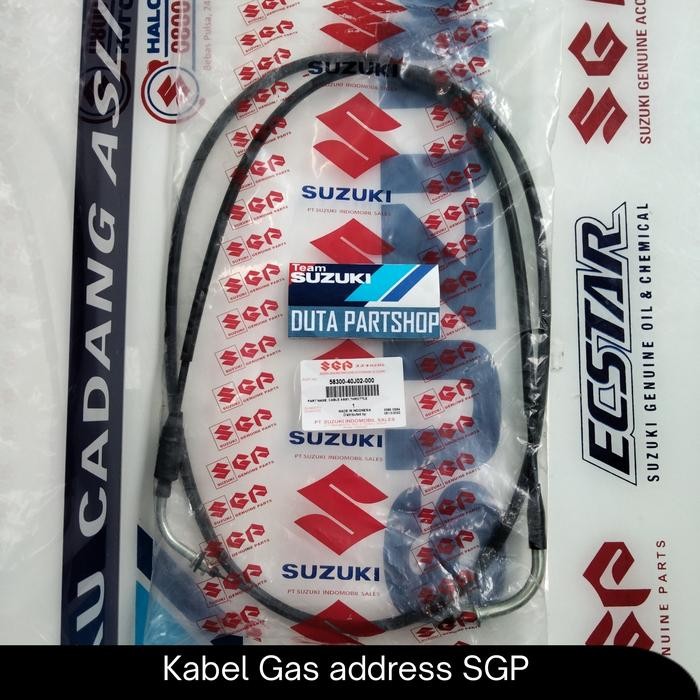 Ready kabel gas suzuki address original Suzuki Genuine Part SGP