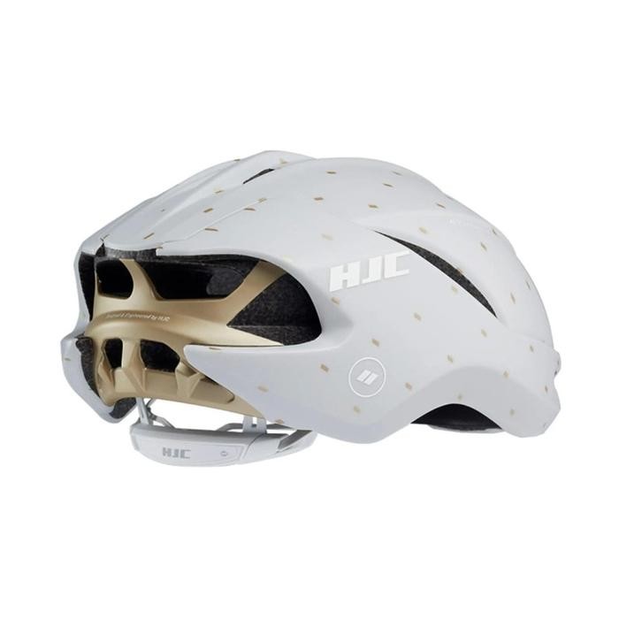 Helm Sepeda Helmet Original HJC Furion 2.0 Semi Aero Fade White Silver