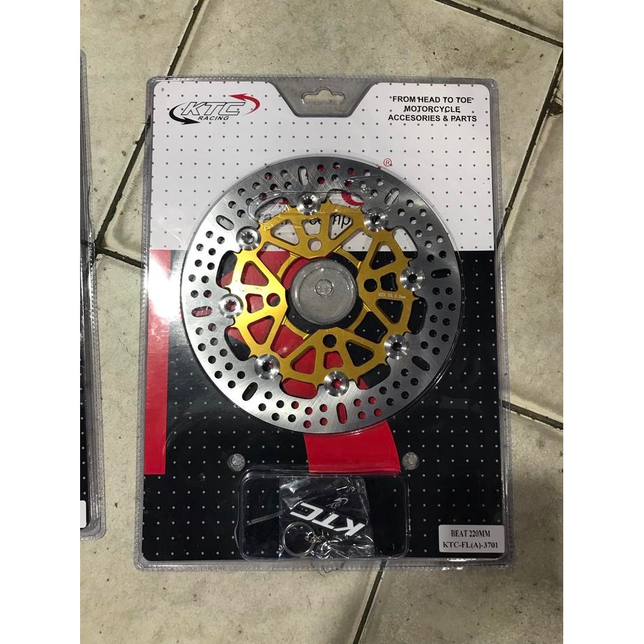 PIRINGAN KTC BEAT 220 BULAT, DICS KTC 220 VARIO 150 LUBANG 4, CAKRAM K