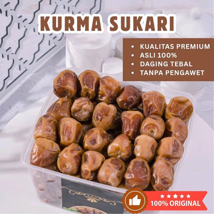 Pilihan- Kurma Sukari Premium / Kurma Basah Lembut / Kurma Madu