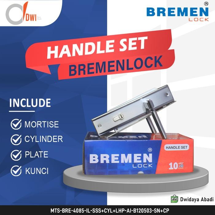 Pilihan- Kunci Pintu Set Bremen Lock 40X85 B120503
