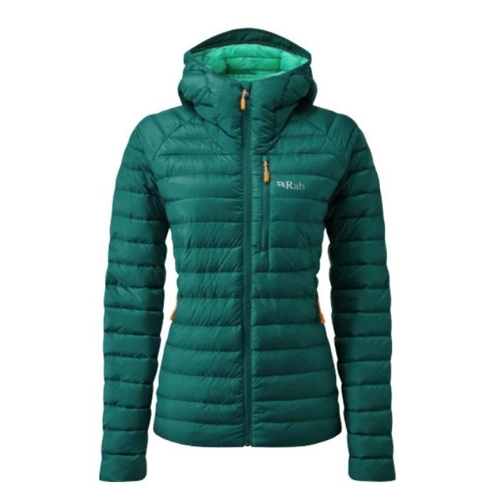 ORIGINAL RAB ROLIGHT ALPINE WOMEN JACKET - GREEN SLATE READY STOCK