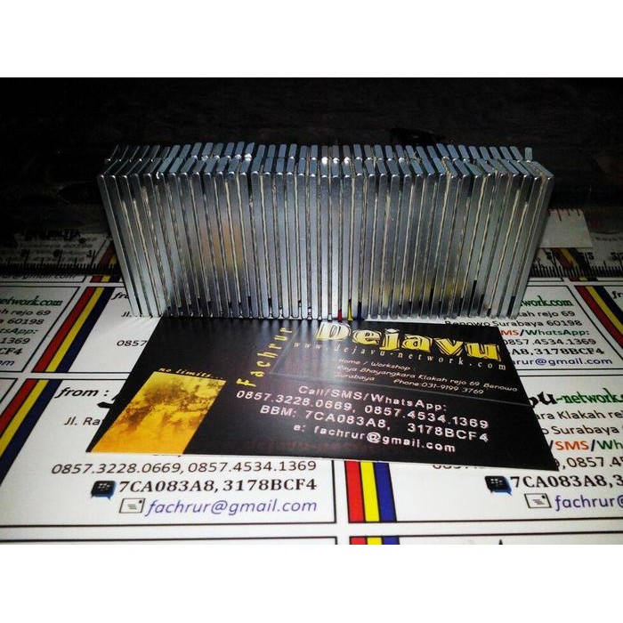 

New Magnet Batang Bar Kotak Neodymium silver putih Super Kuat