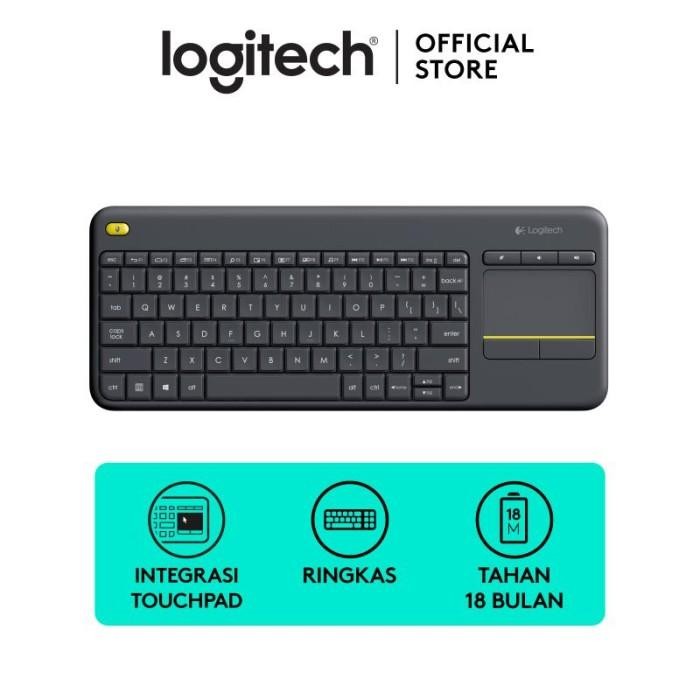 Pilihan- Keyboard Logitech Wireless Touch K400 R Plus