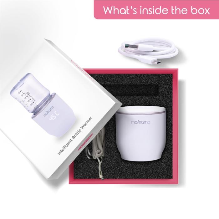 Pilihan- Momama Intelligent Bottle Milk Warmer - White Penghangat Asi Pemanas Susu Botol Minum
