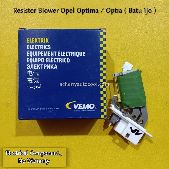 Werstan / Resistor Blower Opel Optima / Optra Original