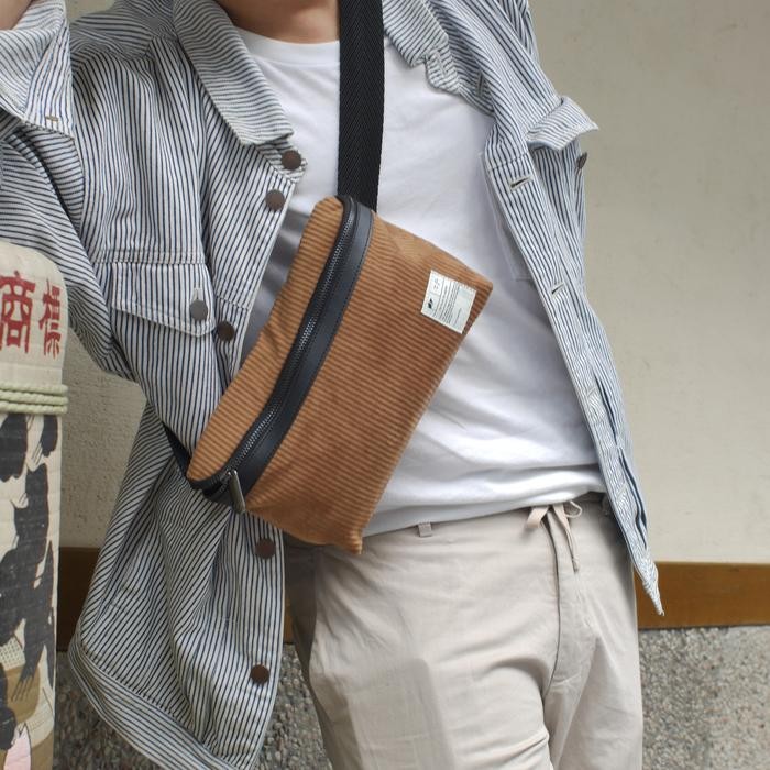 Ready Tfg Waist Bag Corduroy Tfg X Filosofi Kopi 301 Lifetime Warranty