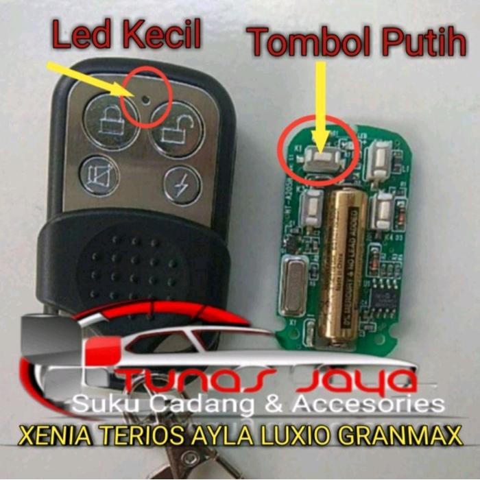 Ready REMOT ALARM ORIGINAL MOBIL XENIA TERIOS AYLA GRANMAX LUXIO