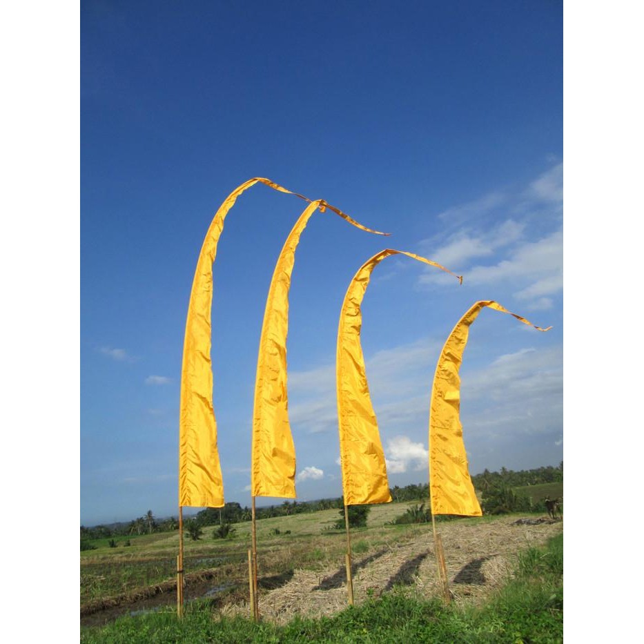 TERMURAH Umbul-Umbul Penjor Bali 4 Meter READY STOCK