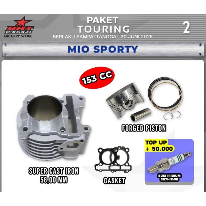 BLOK BORE UP BRT MIO SPORTY KARBU BERKUALITAS