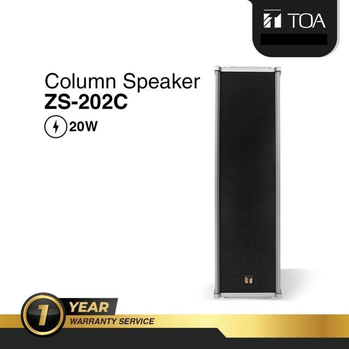 SPEAKER COLUMN TOA ZS-202C Bass