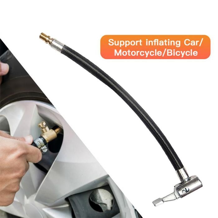 Selang Pompa Angin Mobil Motor / Paduan Sambungan Selang Pompa Ban