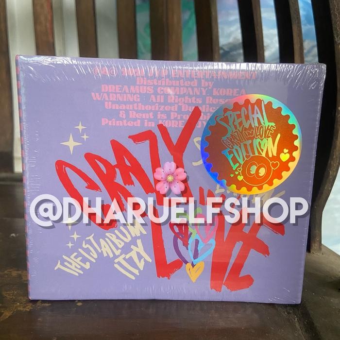 ITZY ALBUM CRAZY IN LOVE [SPECIAL EDITION JEWEL CASE]