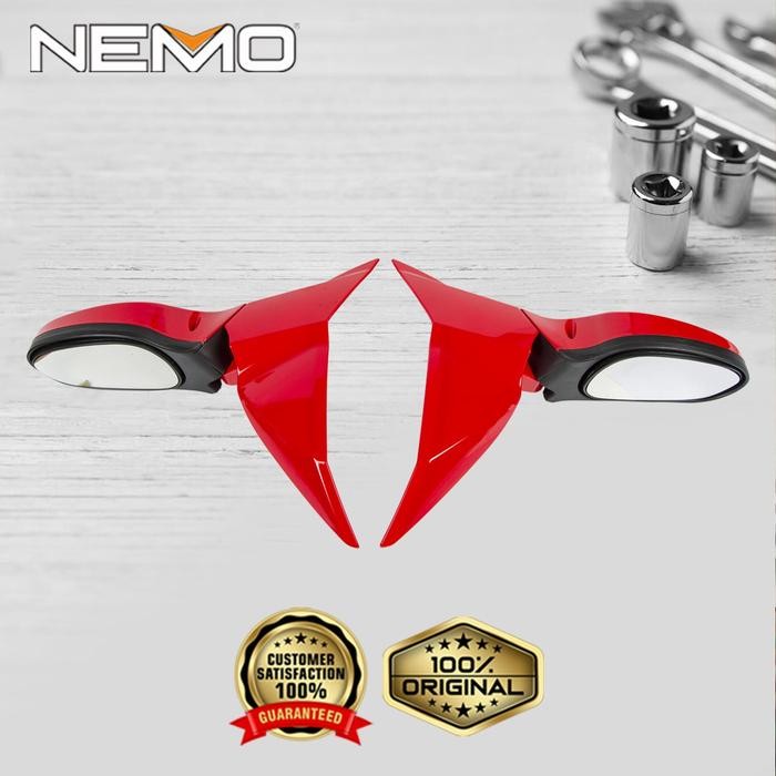 Spion Body Lipat Honda Adv 150 Plus Led Sen Nemo