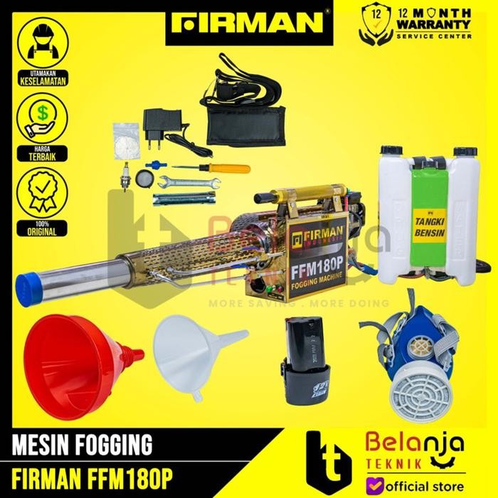 Mesin Fogging Bensin FIRMAN FFM 180P Mesin Pengasapan Semprot Nyamuk FFM180P Gasoline Fogger FFM 180