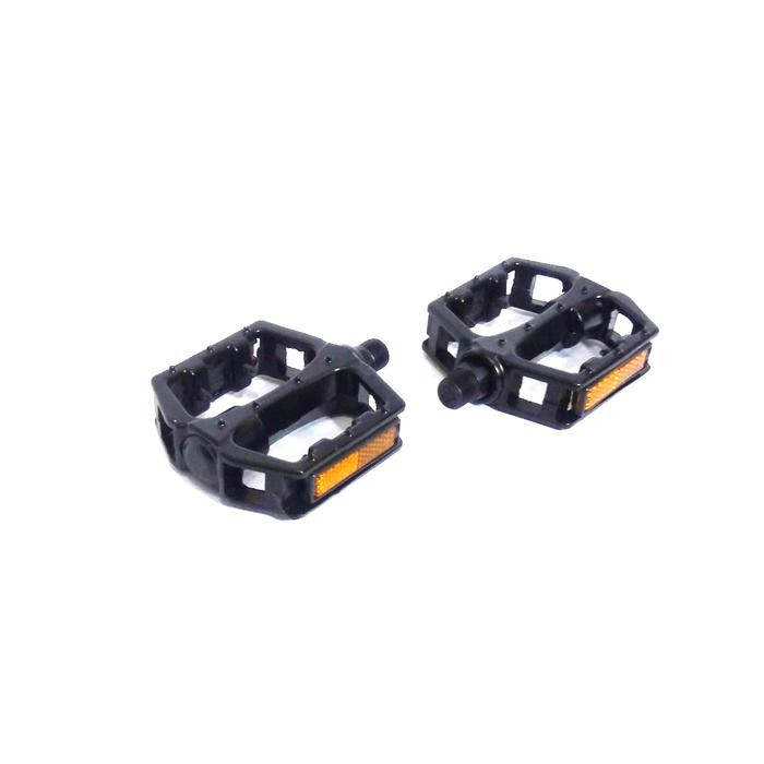 PEDAL SEPEDA LIPAT MTB FIXIE 3 SIXTY MINION FEDERAL ALLOY FULL BLACK