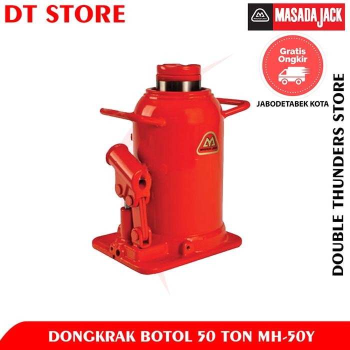 Masada Dongkrak Botol Hidrolik 50 Ton MH-50Y