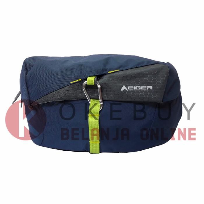 Tas Selempang Pria Eiger 4139 Ascenda Blue Waist Bag best seller